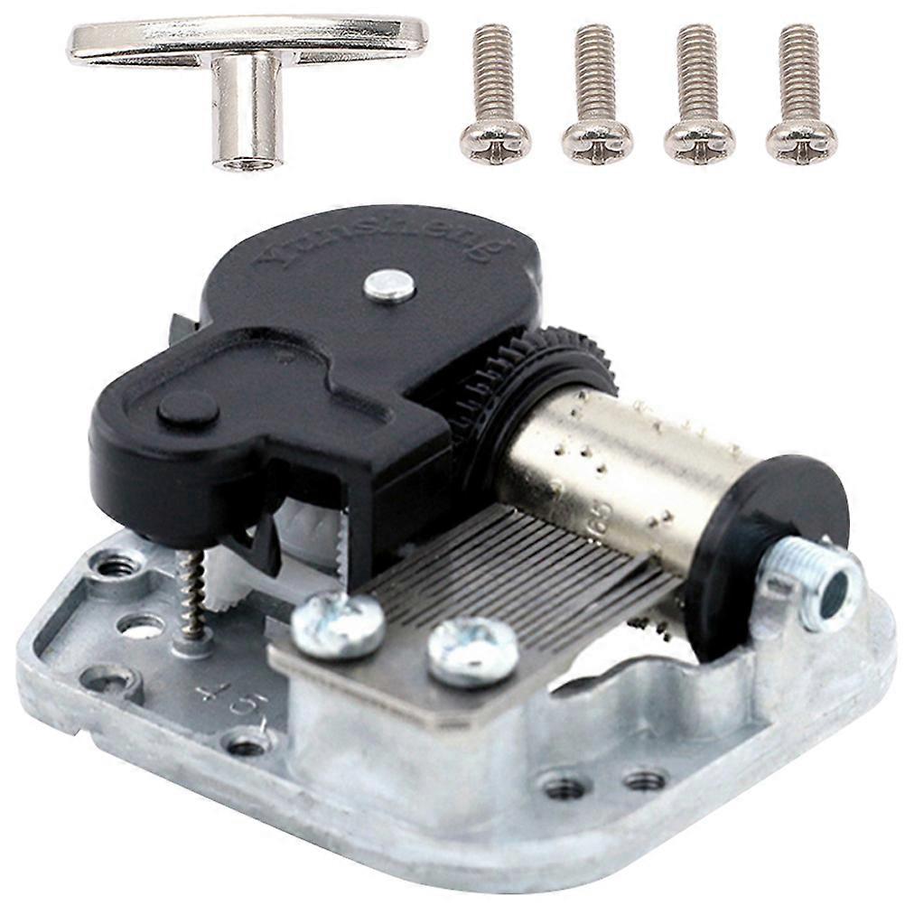 Plastic Movement Part Replacement Mechanism For Home Use With Spring-Powered Function 5 Sets Musical Box