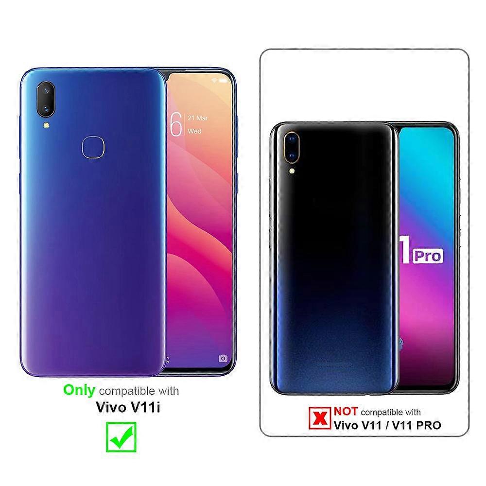 Vivo V11i Case - Protective Case with Stand Function and Card Slot
