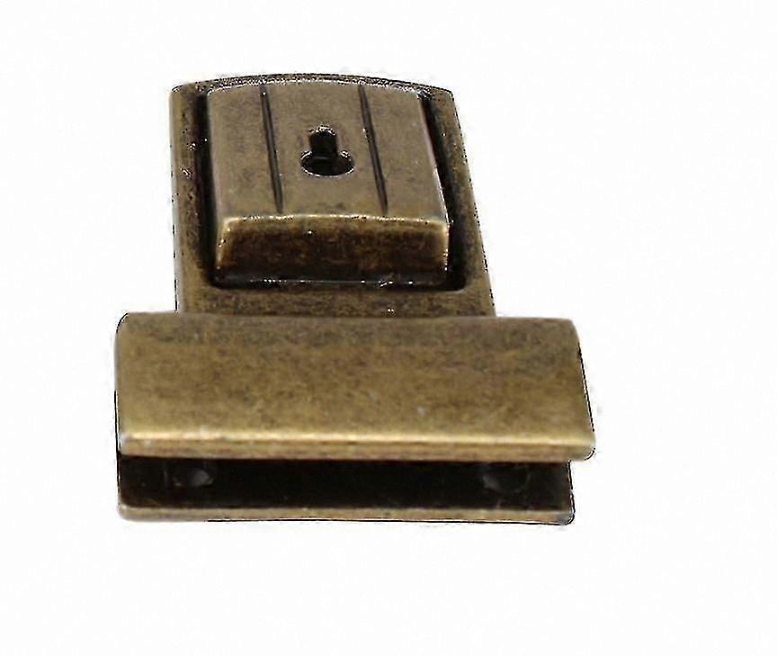 Metal Purse Lock with Tuck Clasp Closure - Style 6 Catch Thumb Design