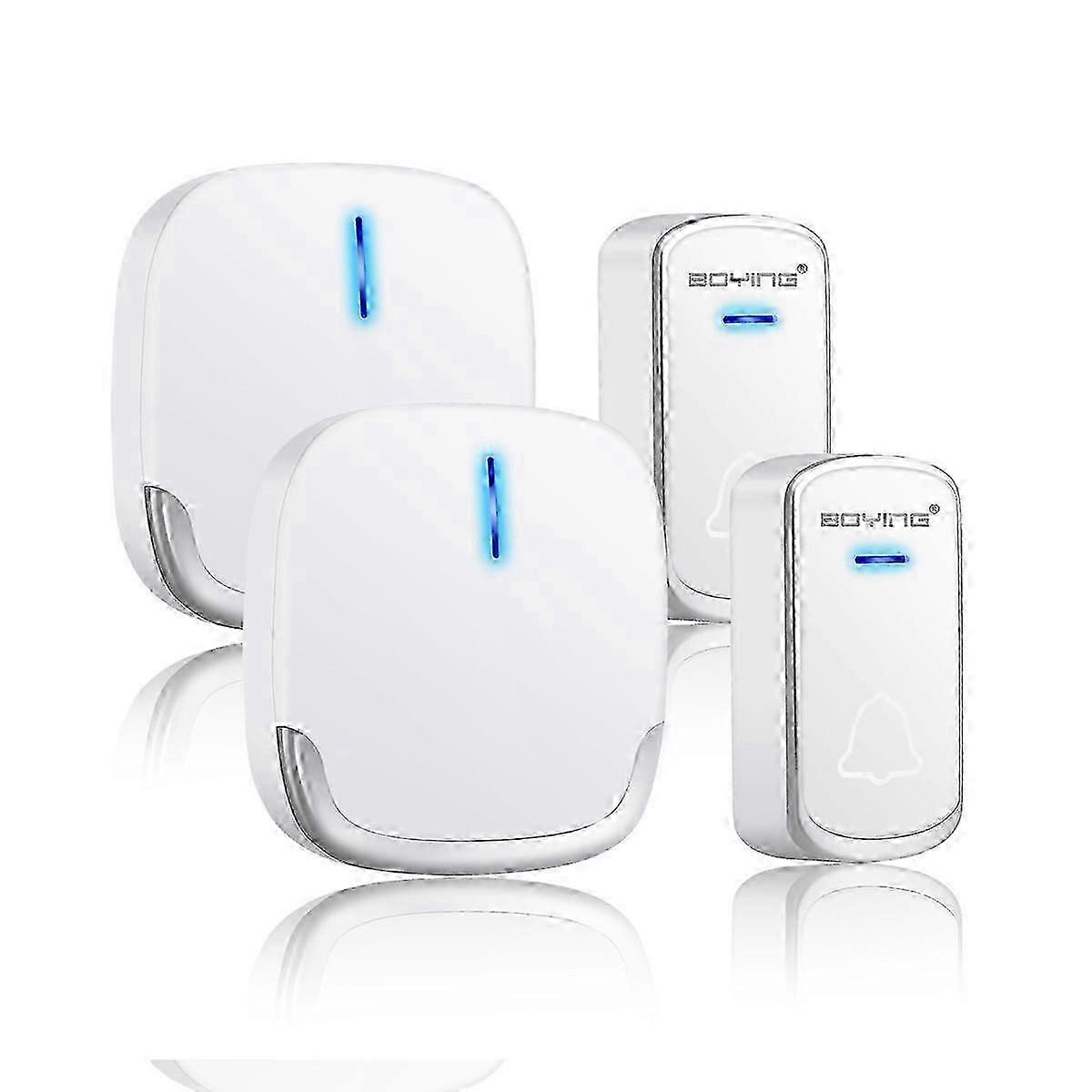 A909 Two-to-two Wireless Doorbell Remote Control Electronic Pager