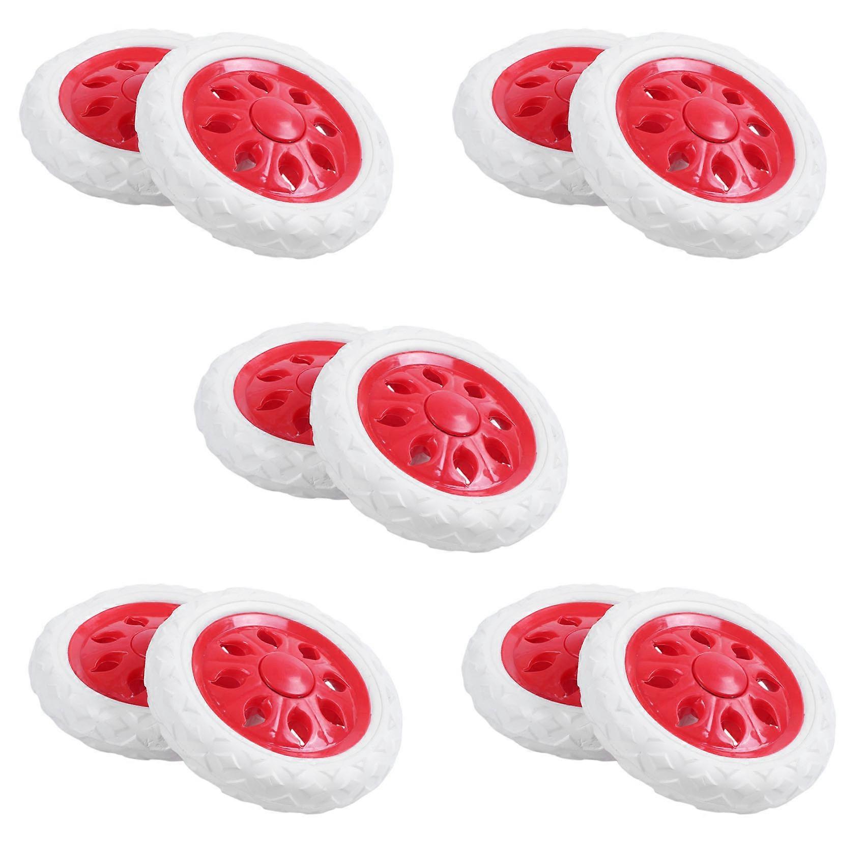 10 Pcs Wheel Shopping Service Cart Stool Caster Replacement