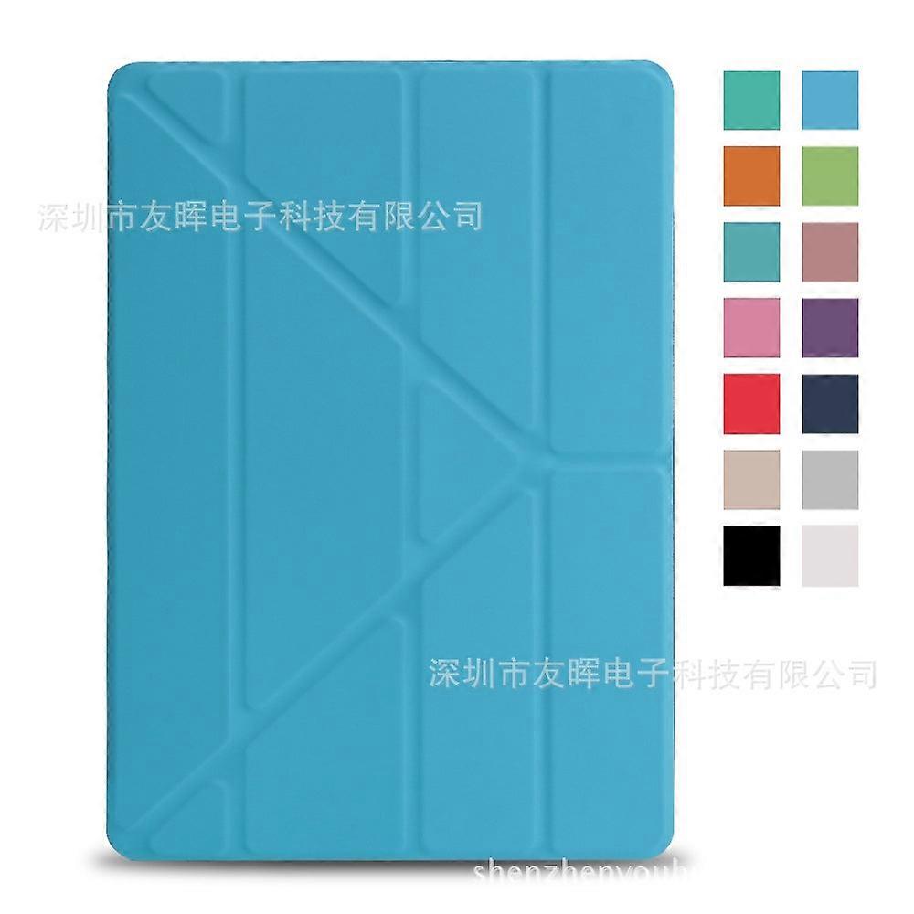 Stylish Case For Ipad 9.7 2018 Sky Blue Transformers Matte