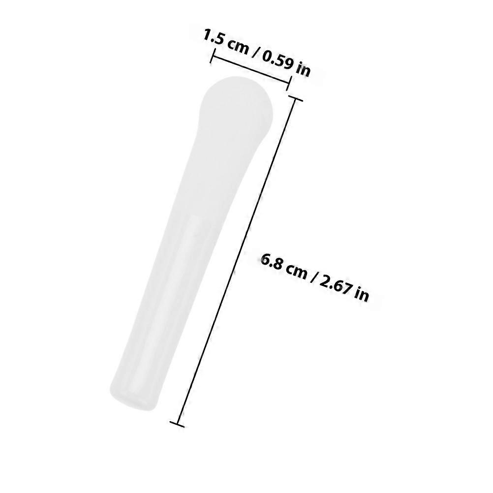 White Ceramic Grinding Stick for Grinding 3Pcs Multipurpose Kitchen Pestle Set