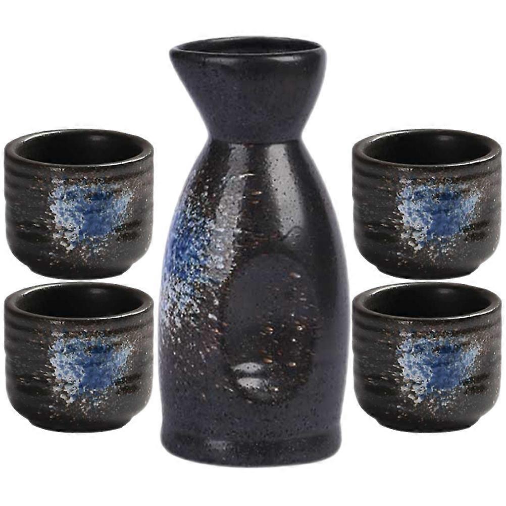 Japanese Sake Ceramic Sake Set for Drinking 1Set Home Use