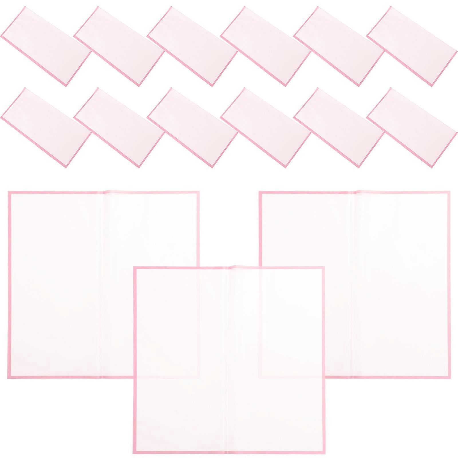 Matte Flower Wrapping Paper Pink for Decor 20 Sheets