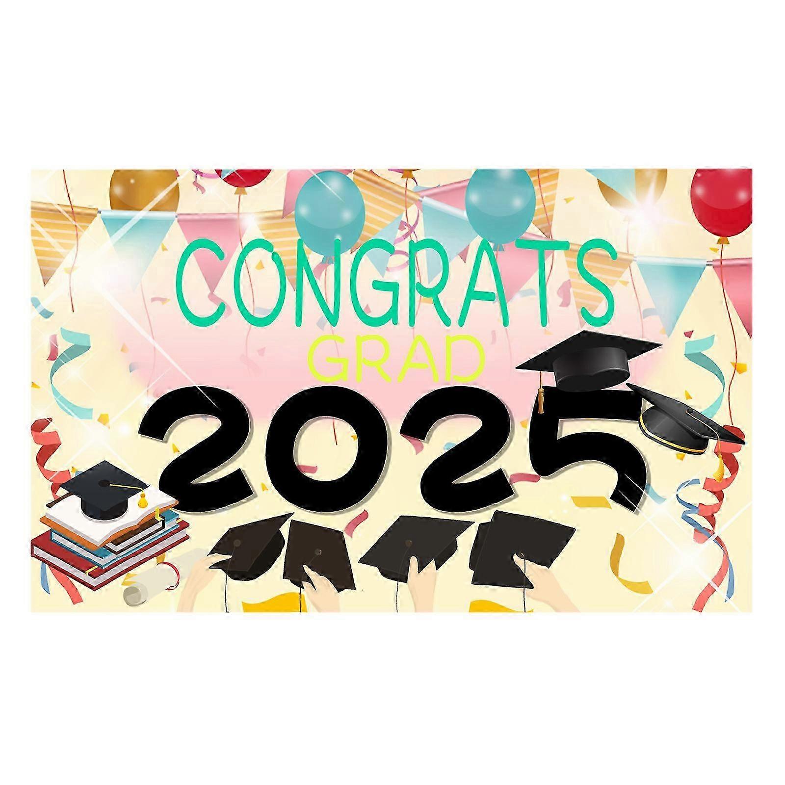 Congrats Grad Backd Grad Backd Graduation Decorations Backd PUW0797 26s