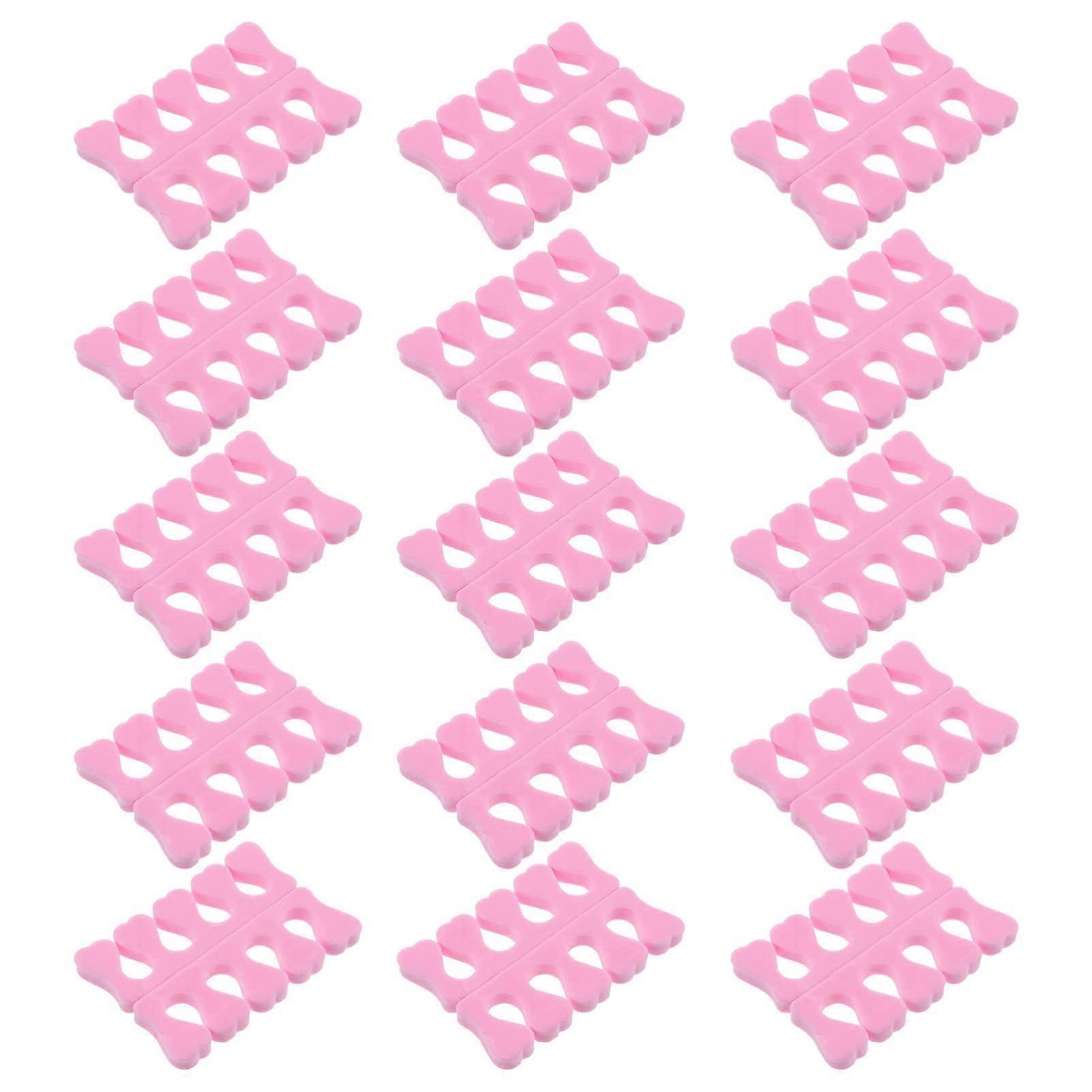 Toe Separators for Pedicure and Manicure, 30pcs Soft Sponge Toe Divider for Nail Art
