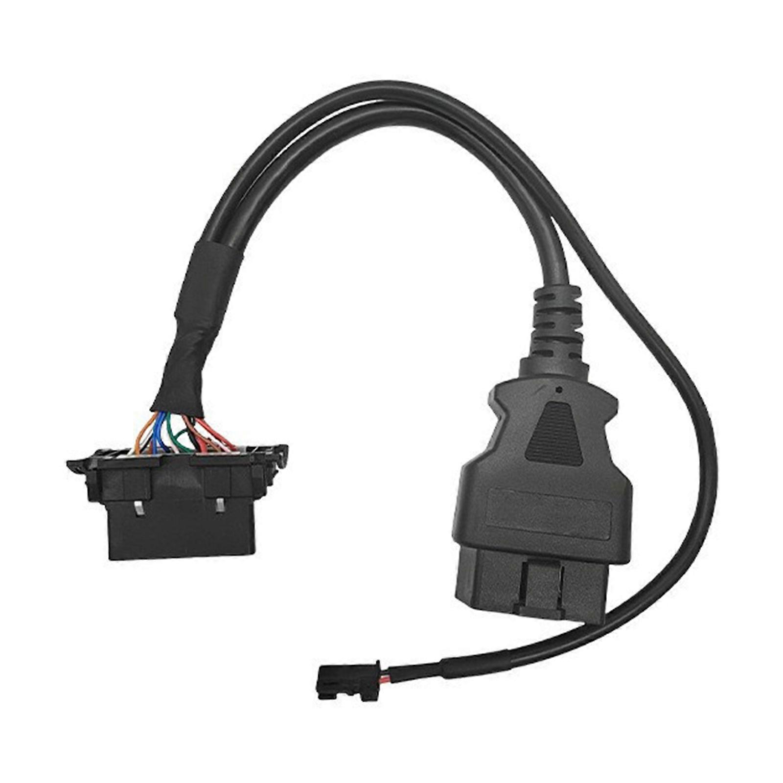 Enhanced Safety Gate Bypass OBD2 Cable Diagnostic Harness Suitable For 1500 2500 Module Connection And Maintenance Tasks Multicolor