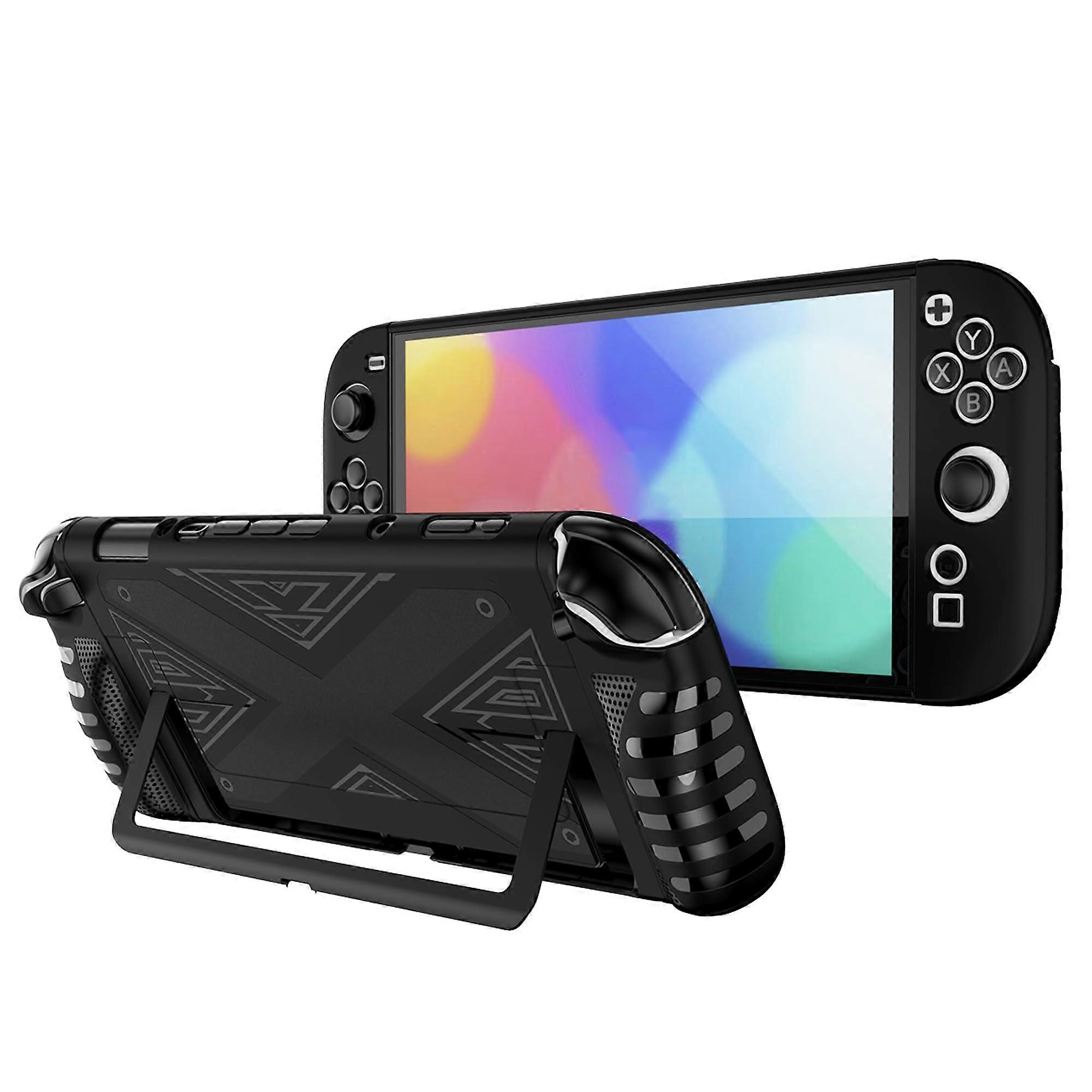 Protective Case for Nintendo Switch 2 DockFriendly Shockproof TPU Cover with Ergonomic AntiSlip Grip