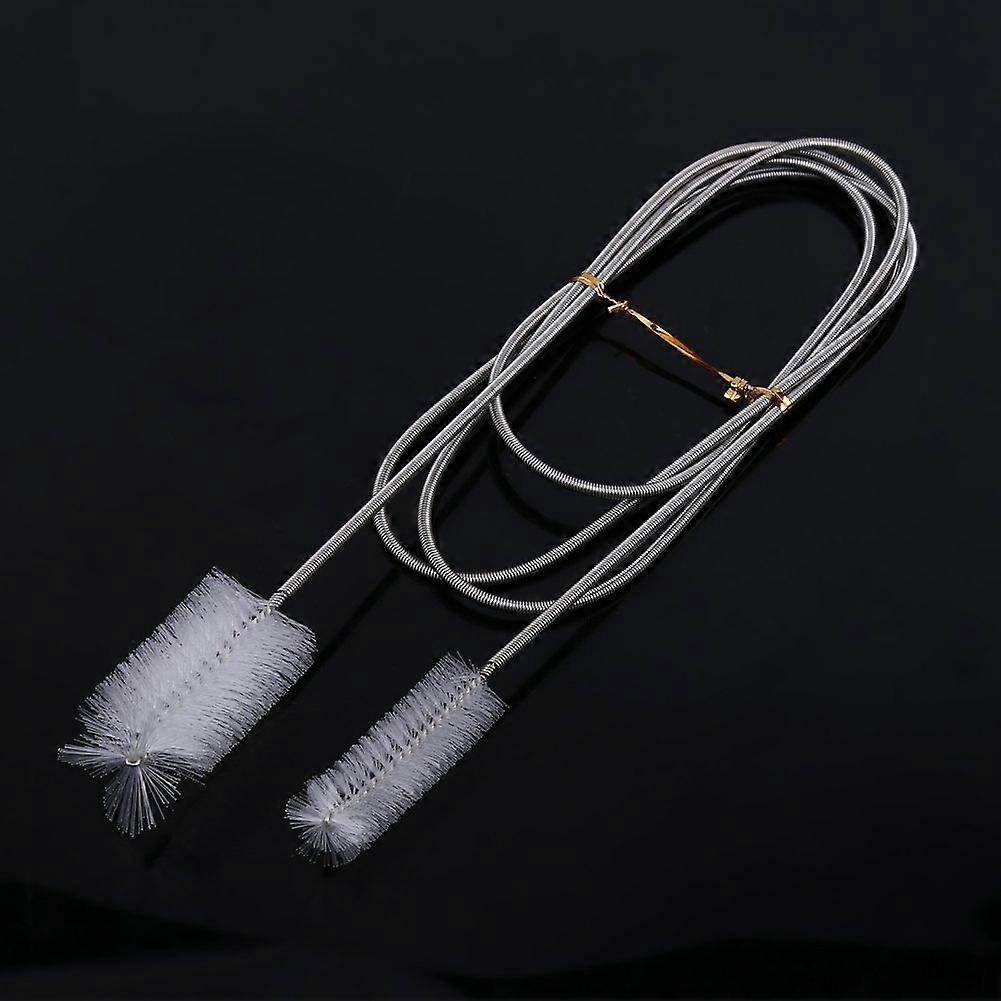 Pipe Cleaning Brush Set with Flexible Bendable Design, DualEnded Heads, Multiple Sizes, Transparent