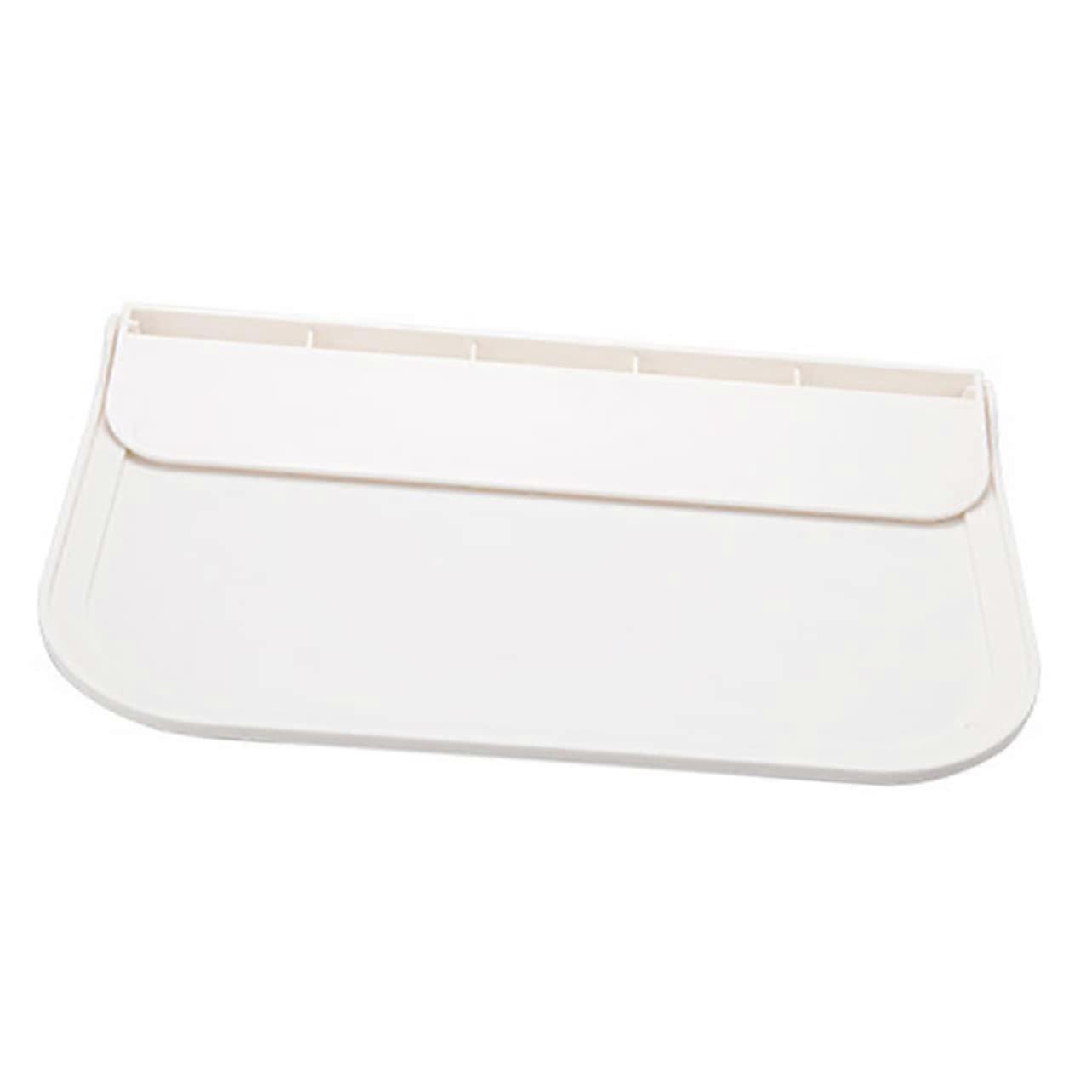 Bathroom Floating Shelf Foldable Wall Mounted Storage with Soap Holder and Towel Rack