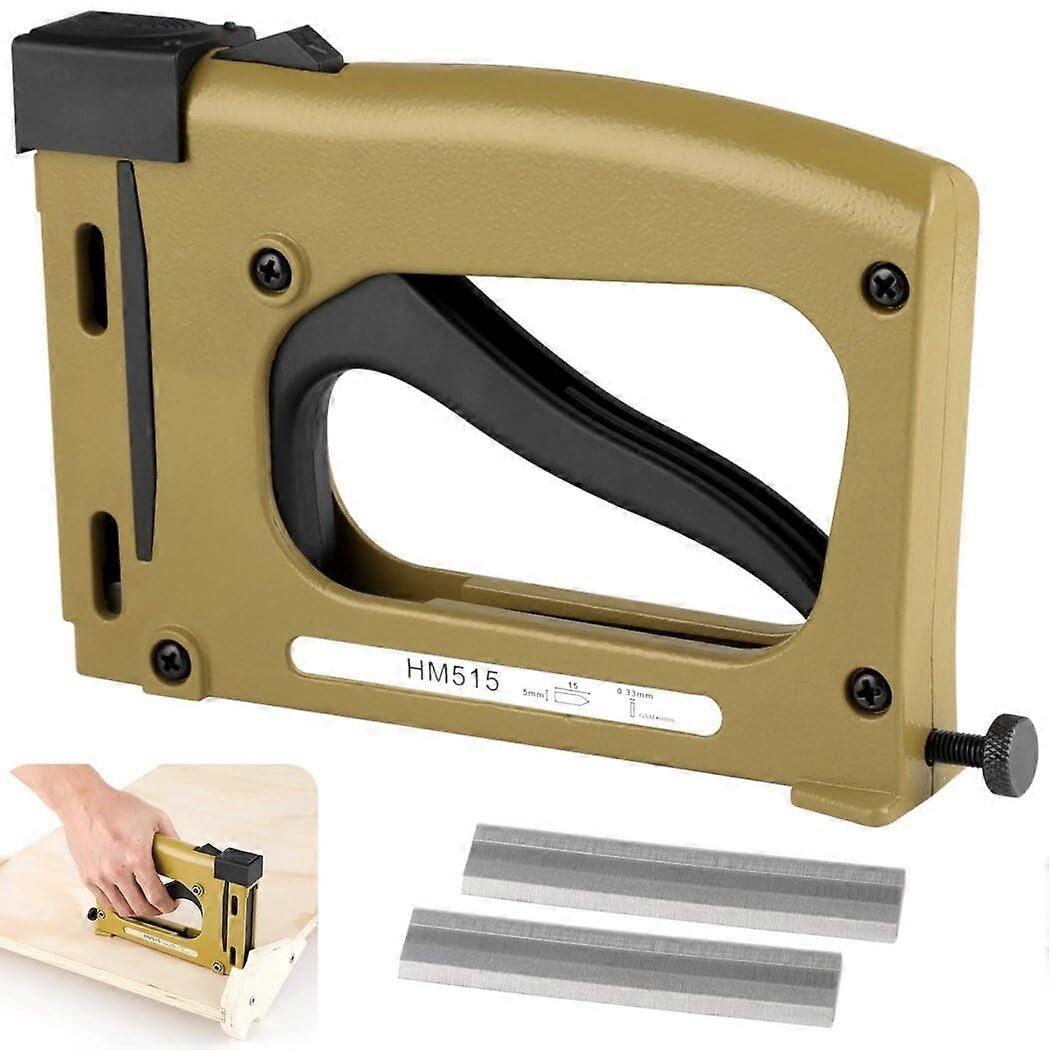 Picture Frame Point Driver with Adjustable Staple Depth and 1000 Staples for Framing and