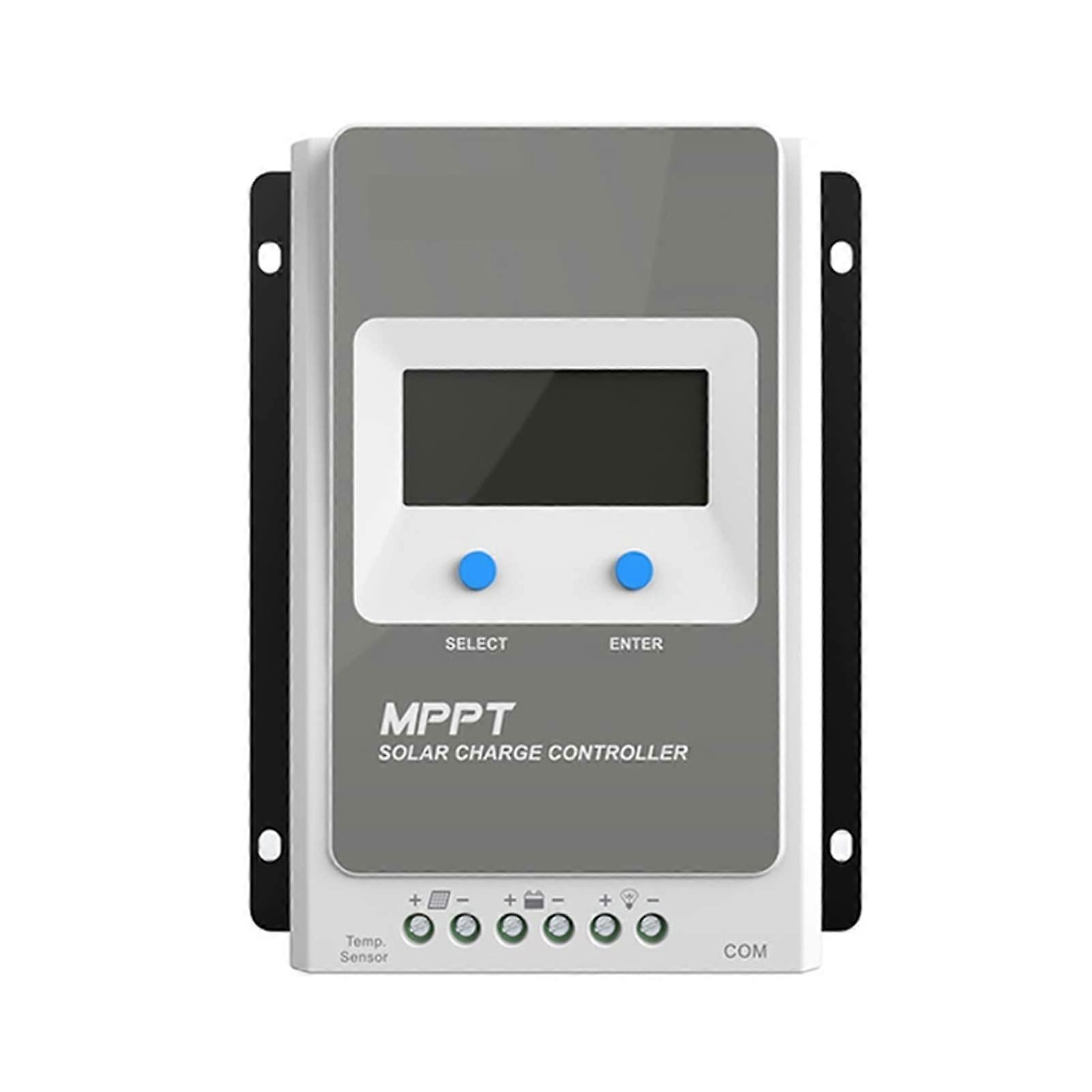 40A MPPT Solar Charge Controller 12V 24V with LCD Display for Car RV  Efficiency Charging