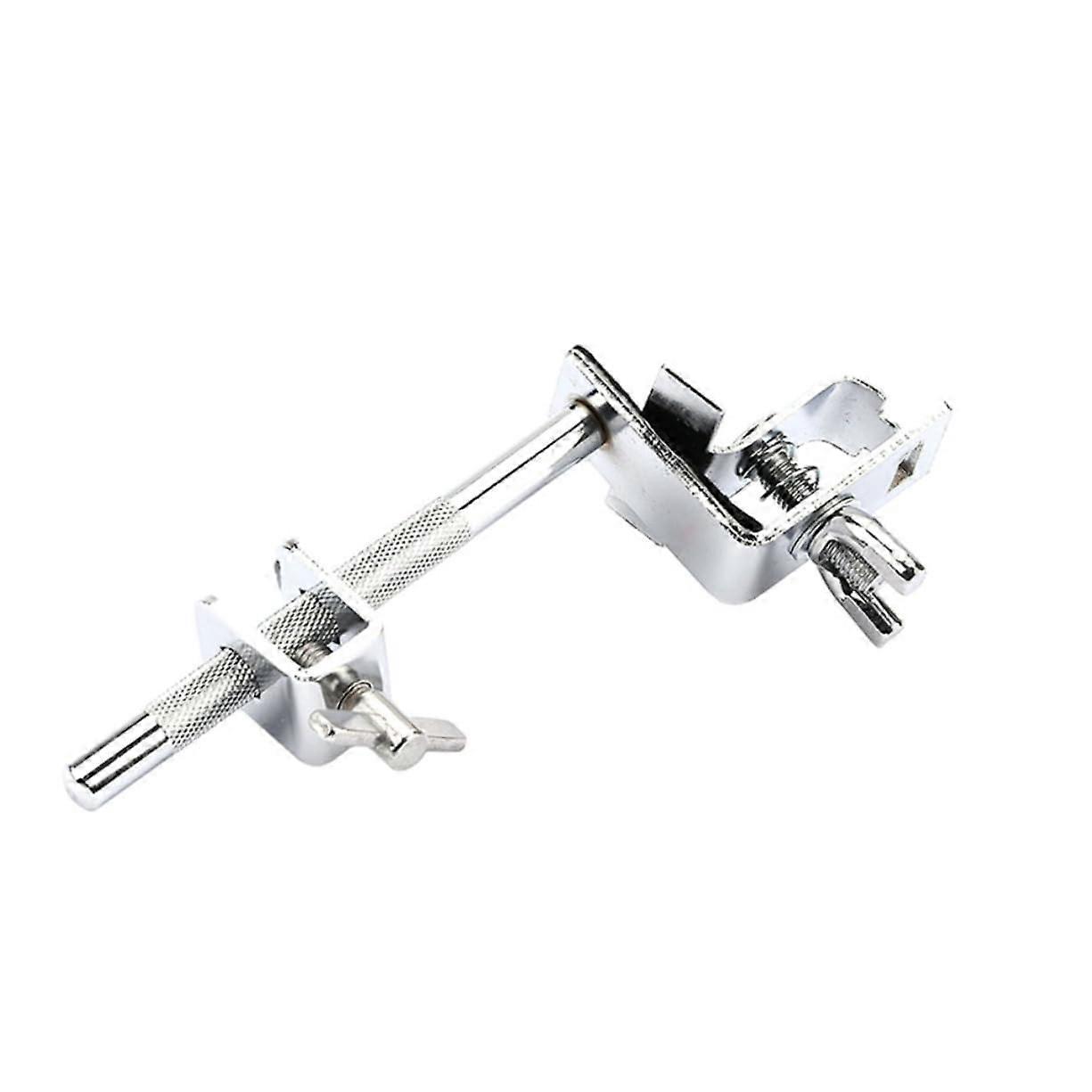 Drum Cowbell Holder Clamp for Bass Drum Kit, Secure Scratch Mount, Durable Percussion Accessory