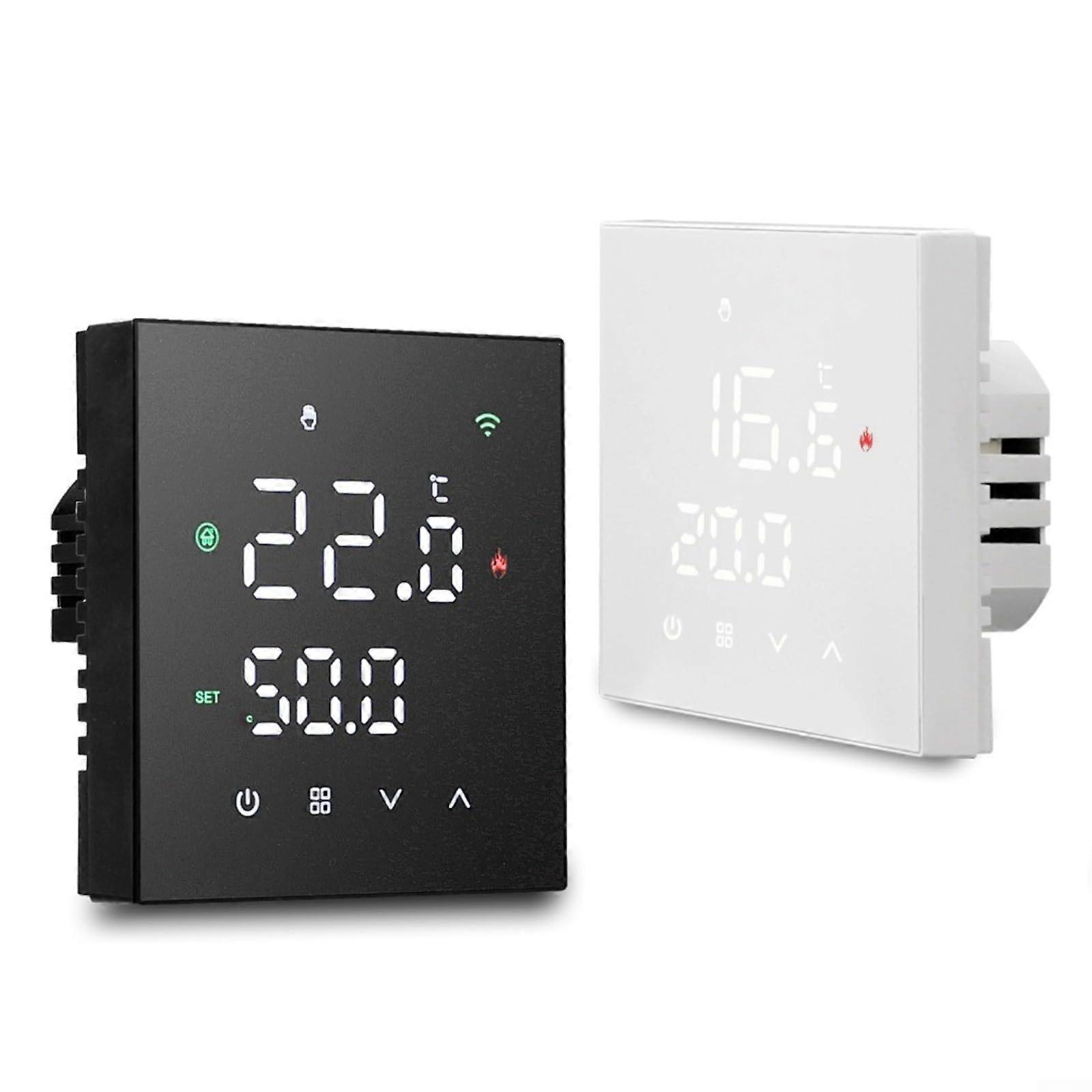 Smart WiFi Thermostat with Voice Control, Programmable Schedules, Touch Screen, MultiLanguage App