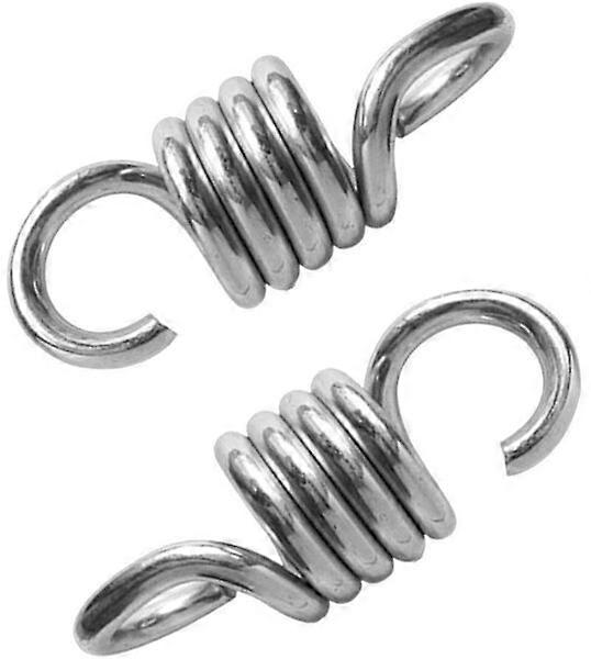 Swing Spring with Hook for Easy Installation 7mm Wire Diameter 108mm 2-Pack Outdoor Hammock Accessory