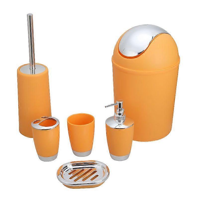 6 Pcs Bathroom Accessories Set