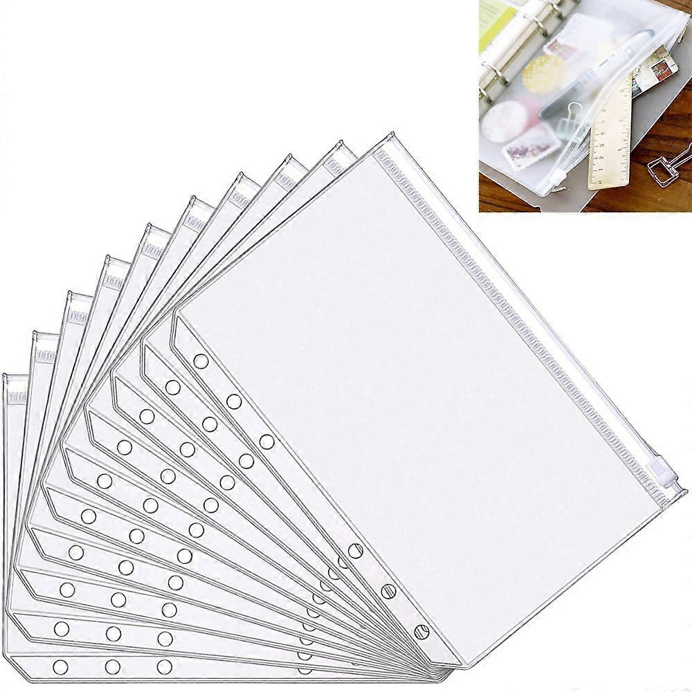 A5 Size 6 Holes Waterproof Plastic Folder