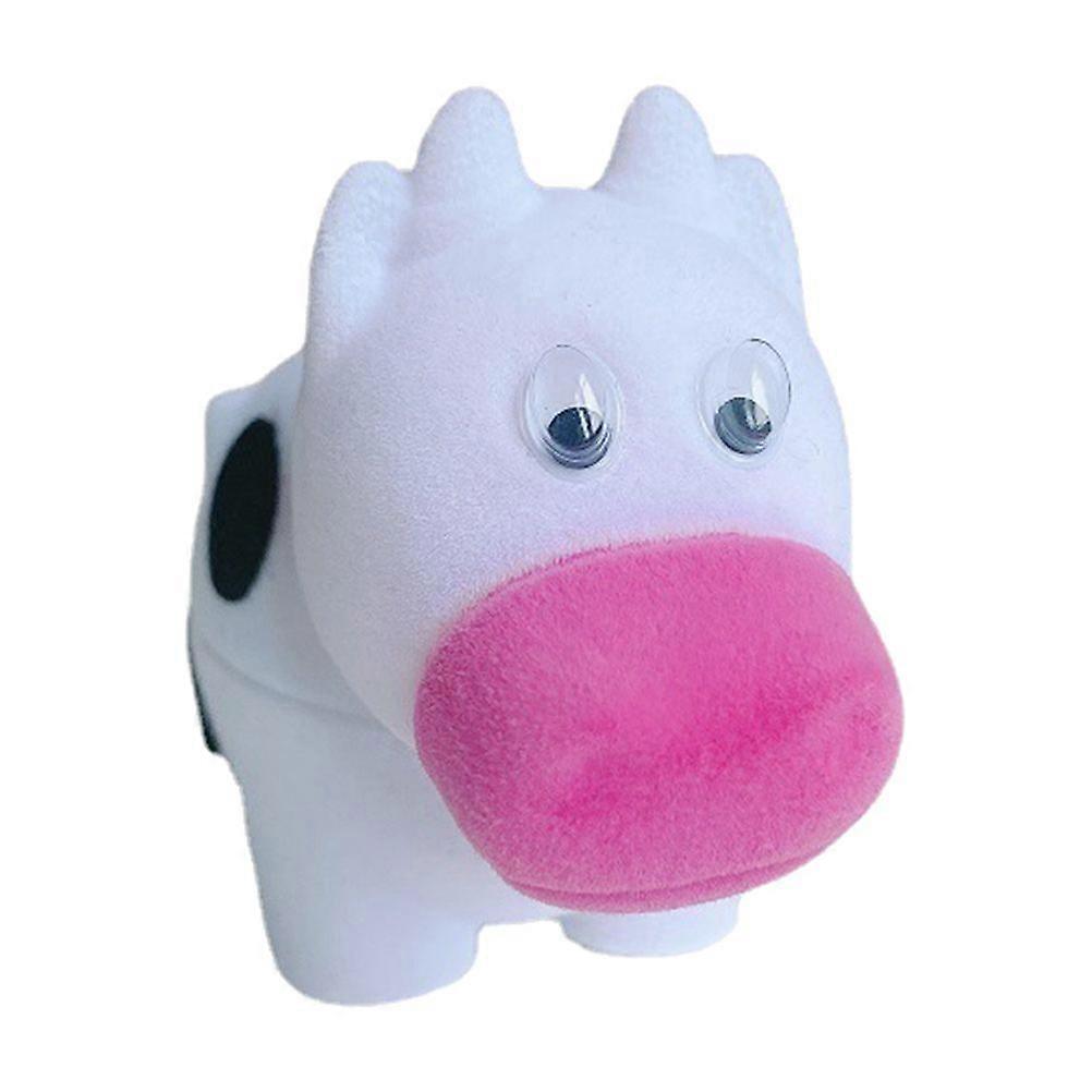 1Pc Cow Shaped Jewelry Box Creative Finger Ring Box Proposal Wedding Supply