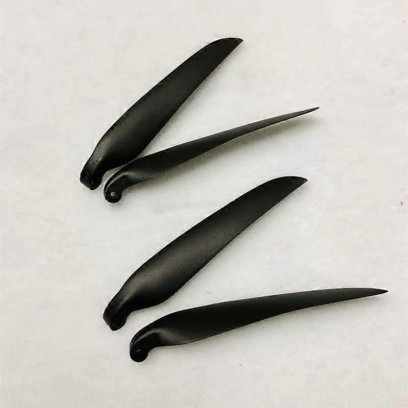 RC Folding Propeller Kit 12x10 2 Pair, Lightweight Durable Plastic for RC Model Airplane