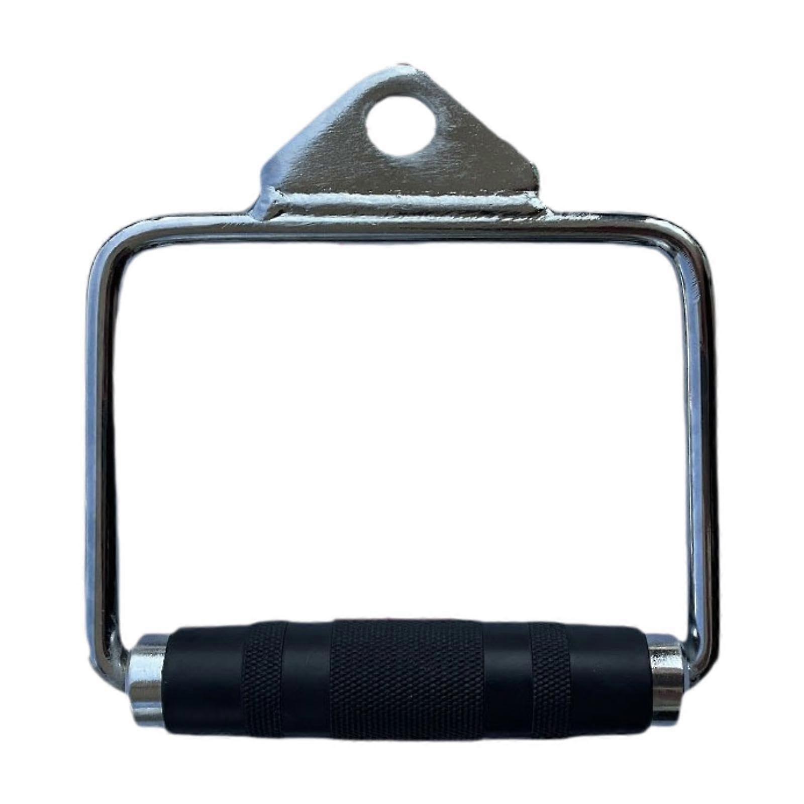 LAT Pulldown Handle Cable Machine Attachment with Ergonomic Grip and Sturdy Steel for Home Gym