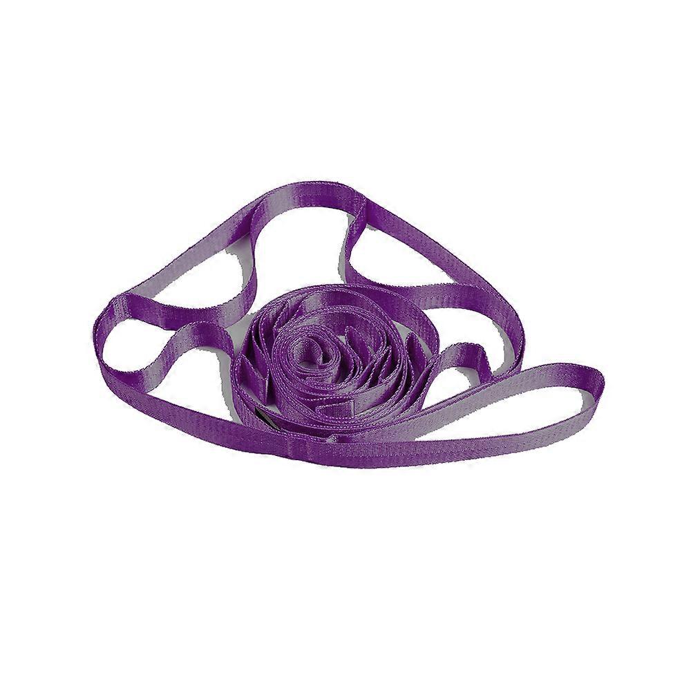 Yoga Strap Stretching Strap Rehab Multi-Loop Strap Nonelastic Exercise Strap for Pilates, Dance