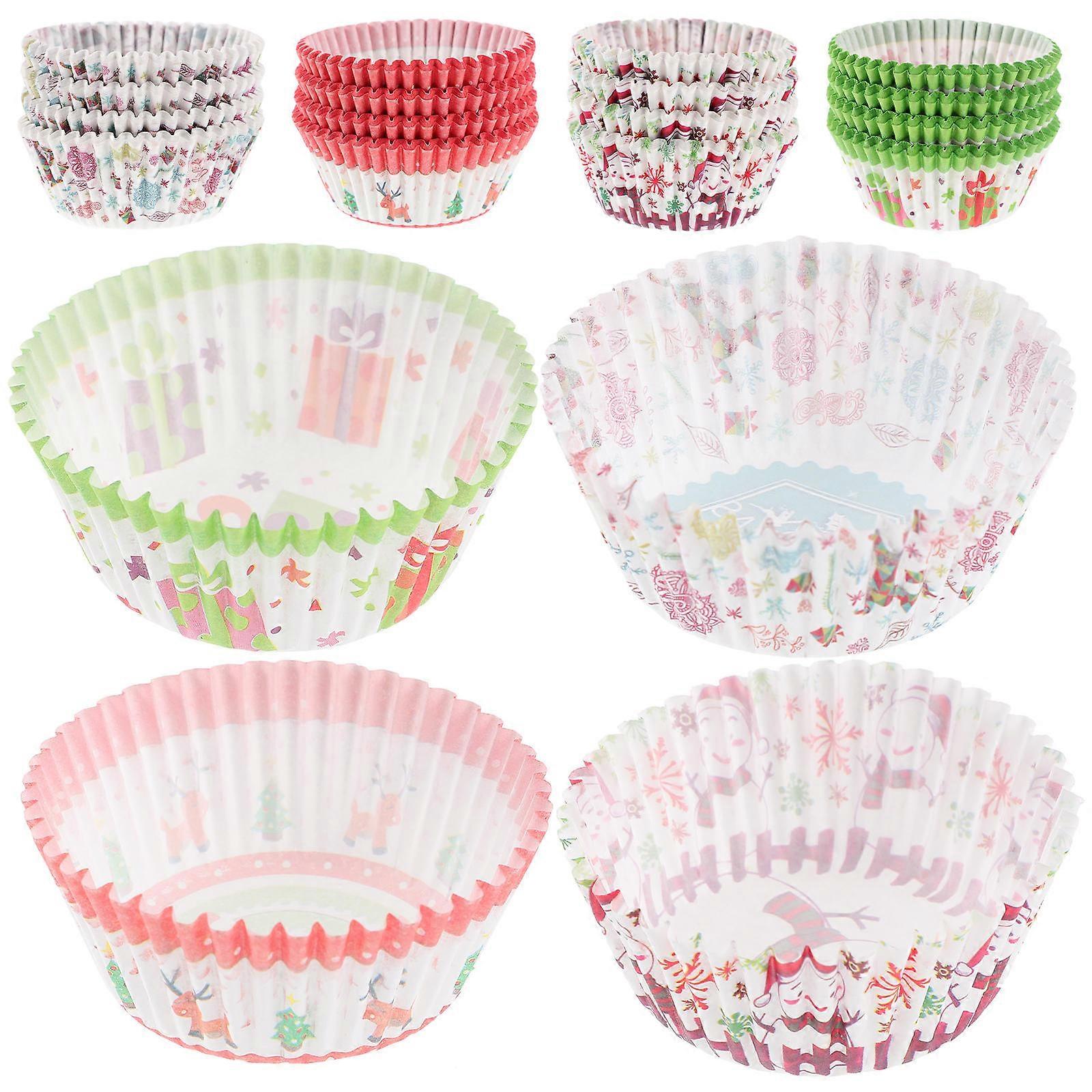 Assorted Color Cupcake Muffin Liners for Baking Use 400Pcs Paper Cups