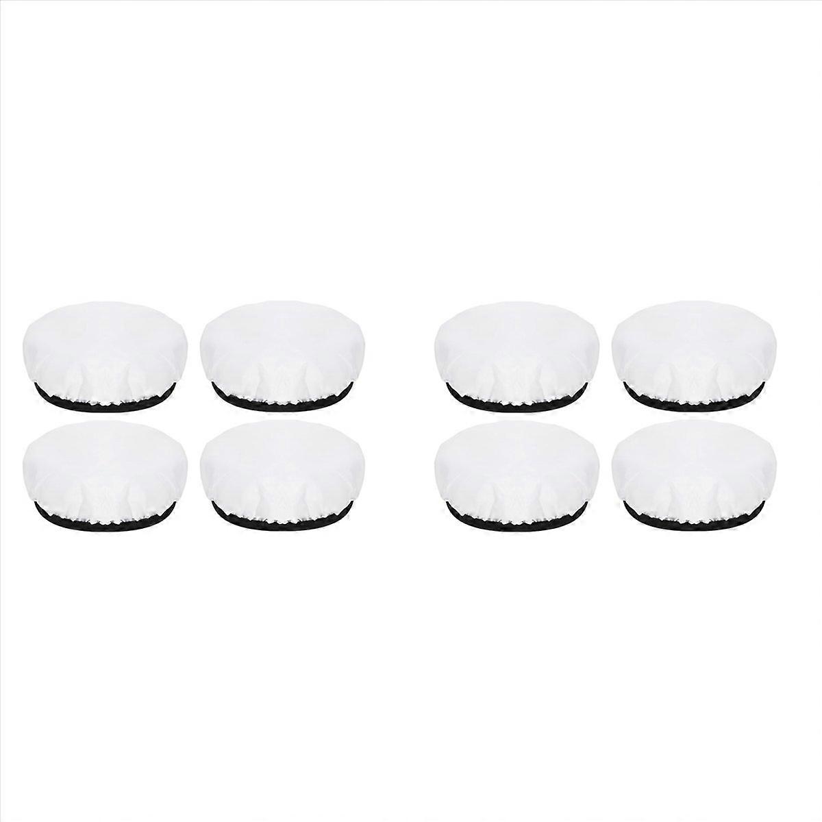 8Pcs 18cm Light Diffuser,Soft Diffuser Lamp Cover White Lamp Shade Diffuser,for Studio Strobe Reflec