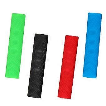 Funda protectora de silicona para palanca de freno de bicicleta, 4 unidades, color rojo