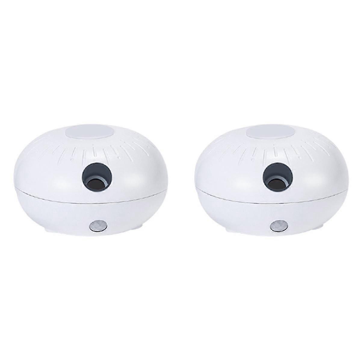 2X Mini Duftdiffuser Aromaterapimaskine Automatisk Induktion Bærbar Sød til Diffuser USB