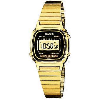 Casio Gold Acier inoxydable LA670WGA-1D Montre pour femme