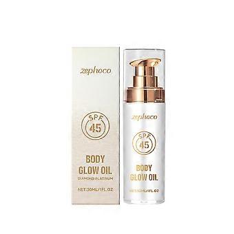 Aceite corporal espumoso Diamond Platinum Coconut Protection con fragancia a coco, protección para la piel en verano, refrescante e hidratante.