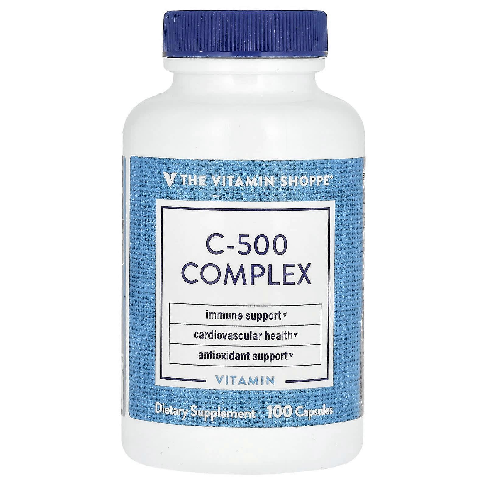 The Vitamin Shoppe, C-500 Complex, 100 Capsules, 2-Pack