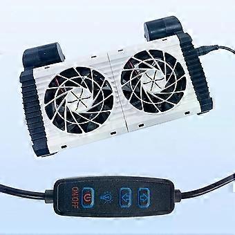 1/2/3/4/5Head Aquarium Chillers Fish Tank Cooling Fan Aquarium Cold Wind Chiller