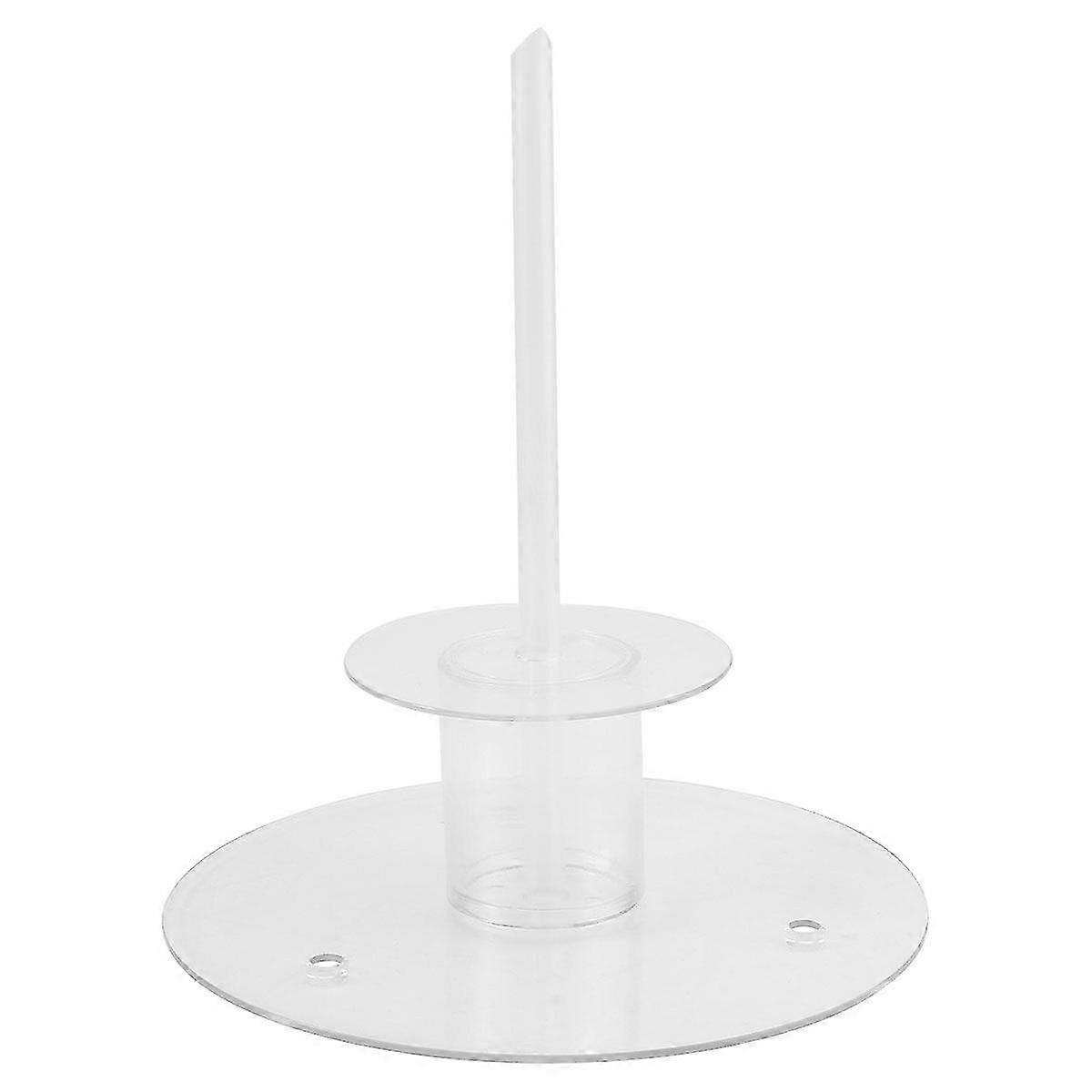 Simple Baking Tools Cake Shape Base Stands Cake Making Tool (Transparent)