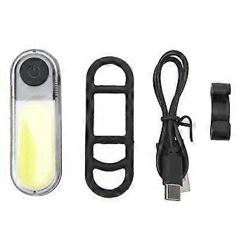 Clip On Flashlight Running Light Waterproof Safety Lights USB Rechargeable Warning Light COB 5 Gear Lights for Camping Hiking