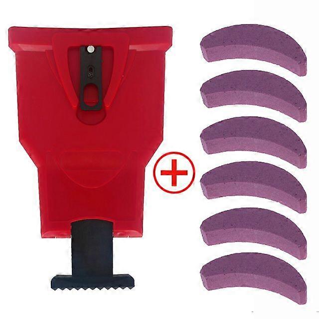 Chainsaw Teeth Sharpener Sharpens Saw Chain Sharpening Tool System Abrasive Tools Easy Durable Sharp Bar-mount Fast Grinding