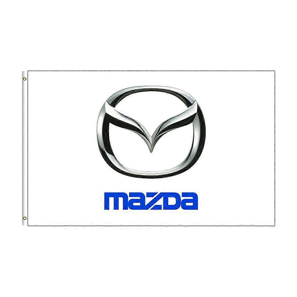 3x5 ft Mazda flagg polyester trykt bil banner for dekor