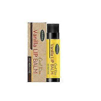 Vanille-Lippenbalsam – Feuchtigkeitsspendender Lippenbalsam für Frauen mit Vitamin E und Bienenwachs zur Beruhigung, Pflege und zum Schutz rissiger, trockener Lippen – für weiche, geschmeidige und gesunde Lippen