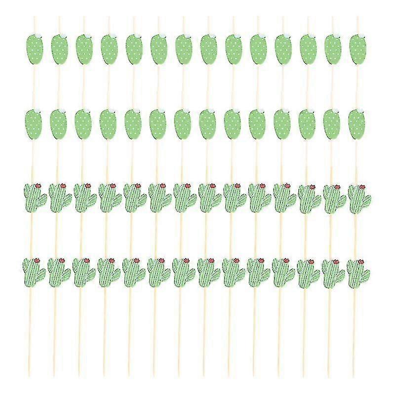 100pcs Kitchen Tableware, Fruit Picks For Home Party Bar
