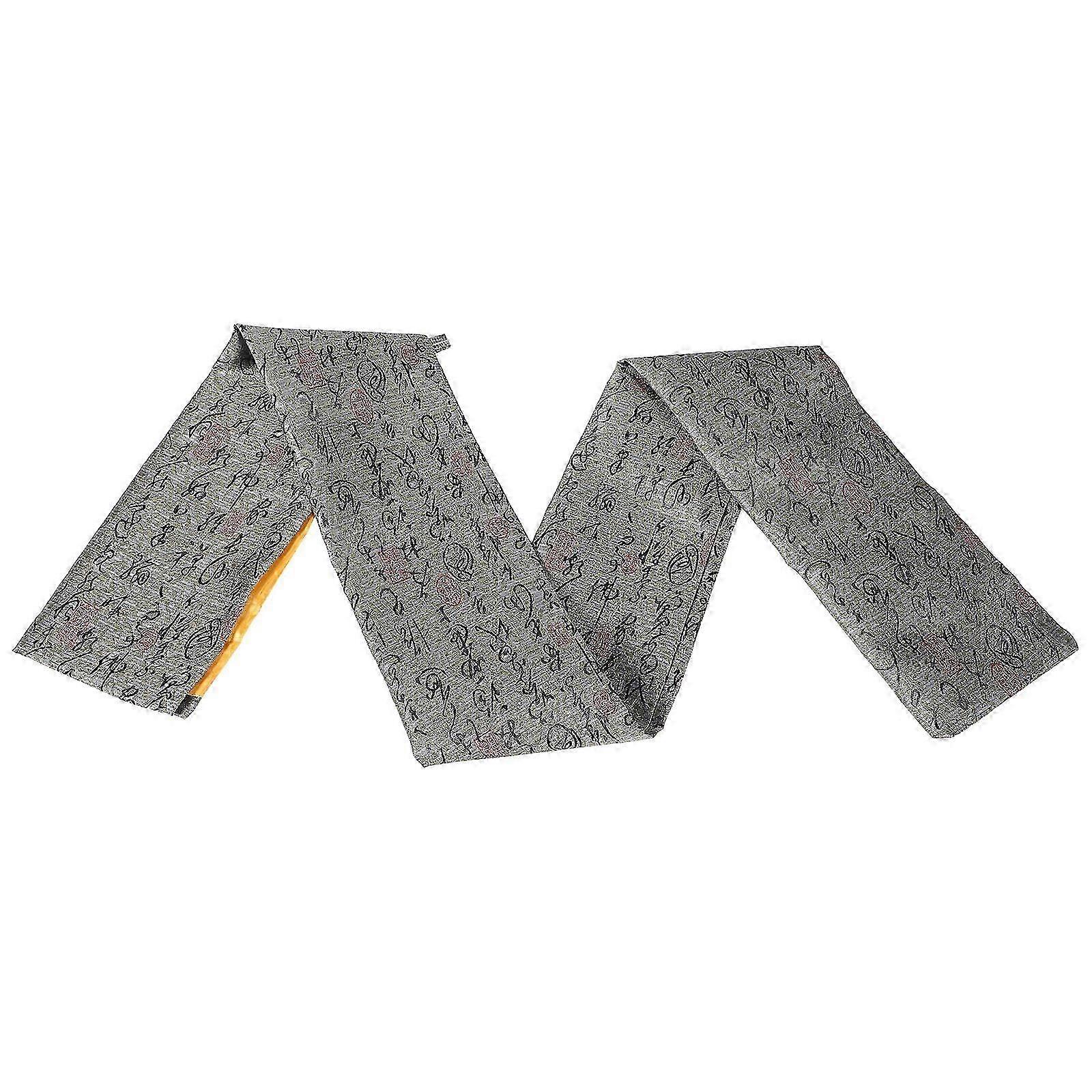 Sword Bag Portable Pouch Calligraphy Pattern Rectangular Satins Scratch Resistance 1Pack
