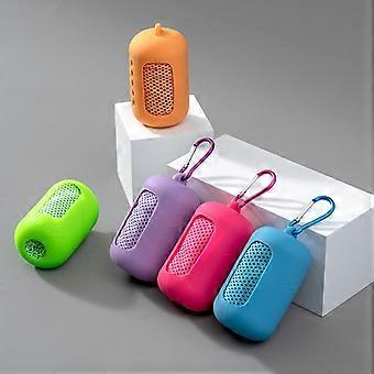 Cooling towel in silk - Cooling cloth for neck and face for summer sports