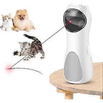 Cat Laser Toy Automatische, Interactieve Kattenspeelplaats voor Binnenkatten, Kitten, honden, Usb opladen / Batterij aangedreven, 5 instelbare Cat Laser Modi