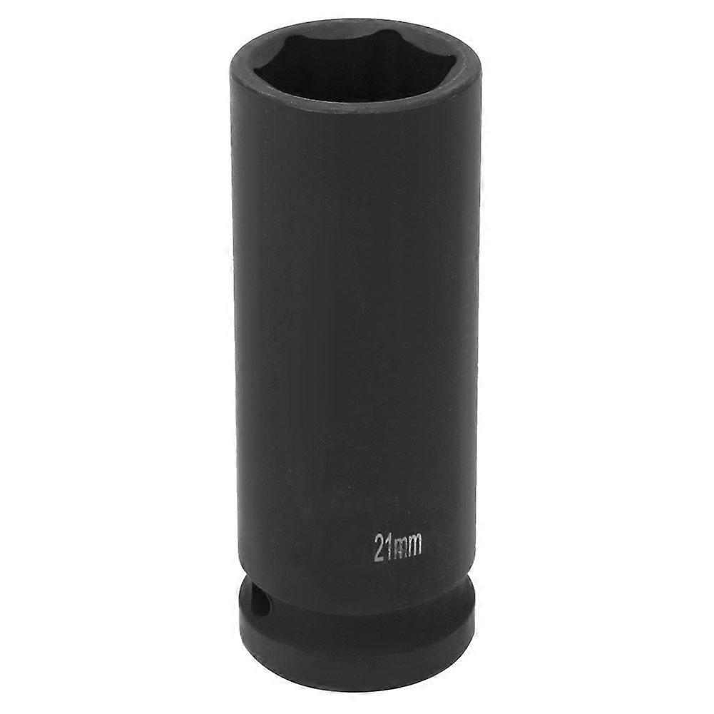 1/2 polegadas Drive 21/22/24mm Metric Deep Impact Socket 6 Point Pneumatic Air Socke21mm