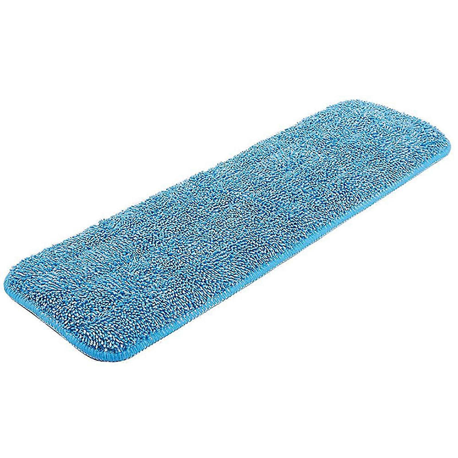 Replacement 46cm Microfiber Mop Pad for Flat Spray Mop Hook and Loop Attachment Cleaning Cloth
