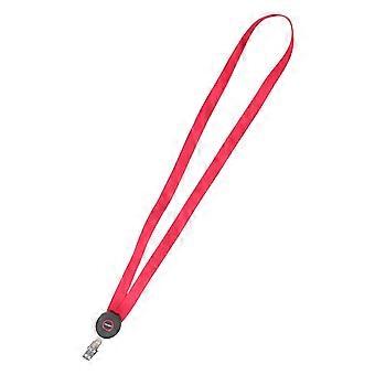 LED Dog Collar 42.5cm Red Luminous Safety Necklace 75mAh Battery 26-27