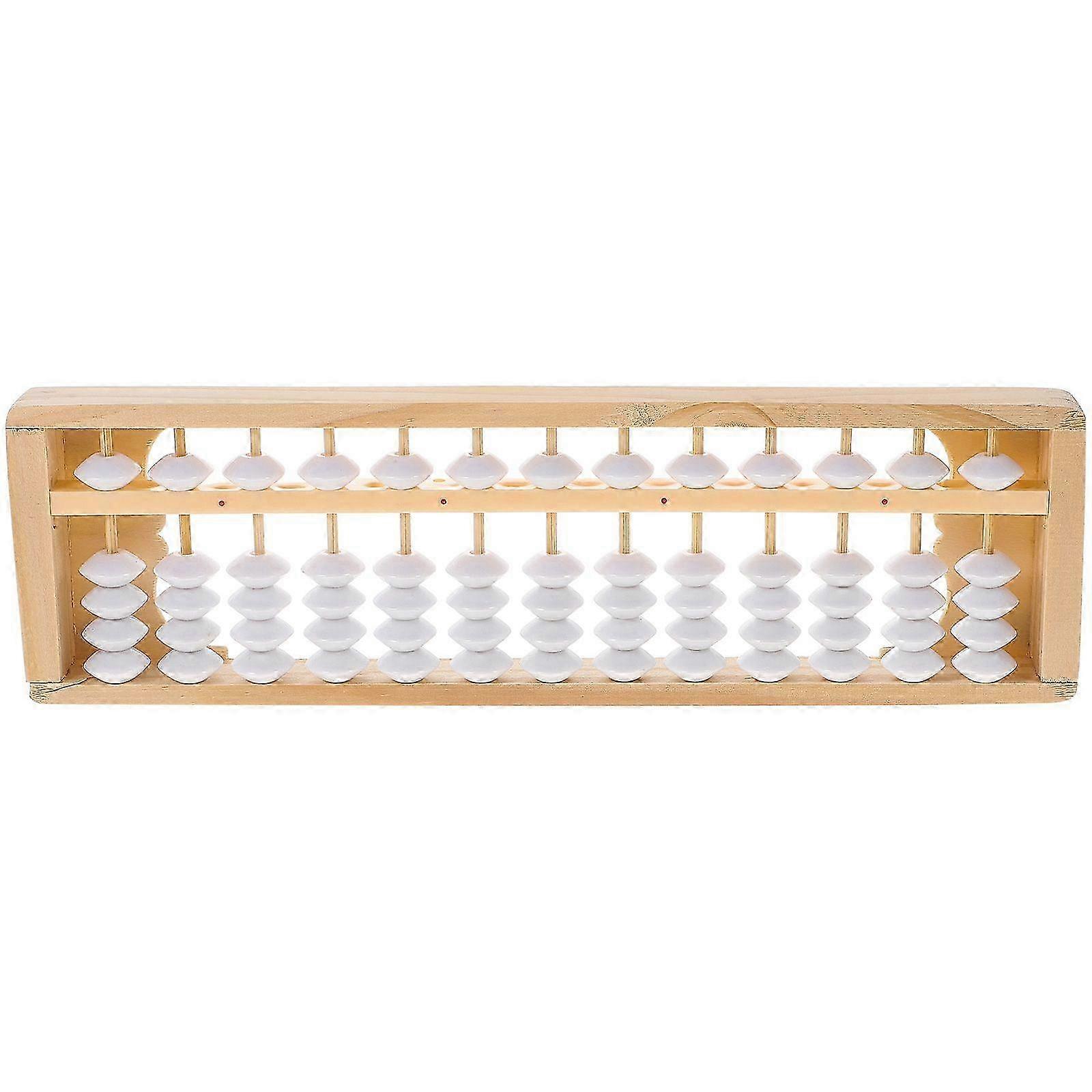 1pc Wooden Educational Abacus Arithmetic Abacus Student Calculating Abacus