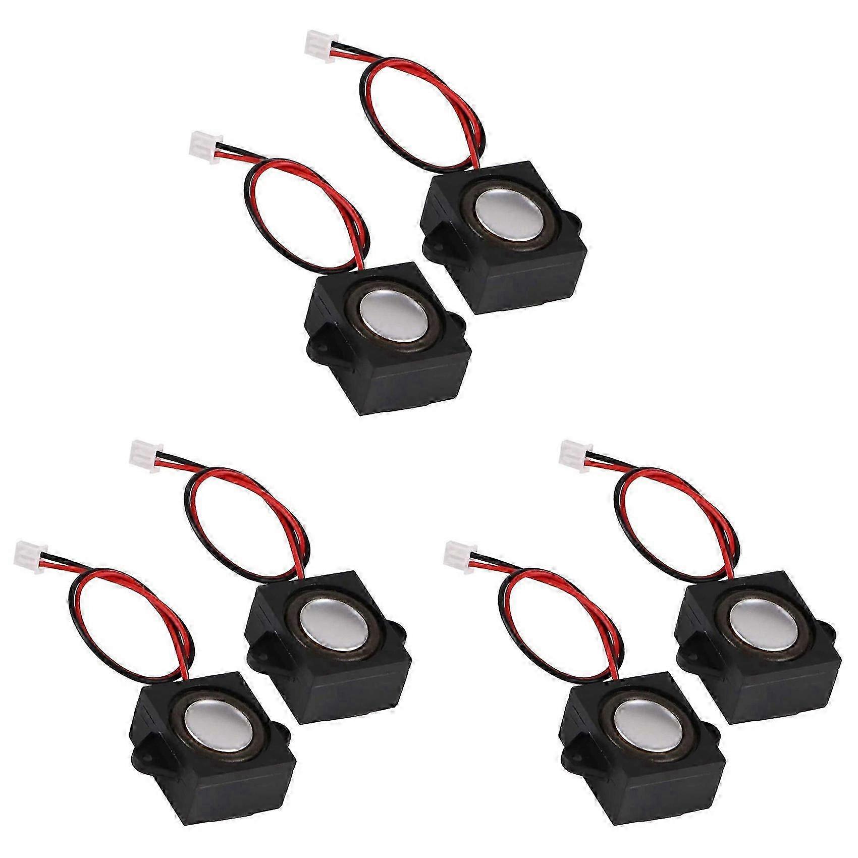 6PCS 4 Ohm 3 Watt Speaker compatible withA Rduino Single Cavity Mini Speaker Full-Range Cavity Mobile Portable Speaker