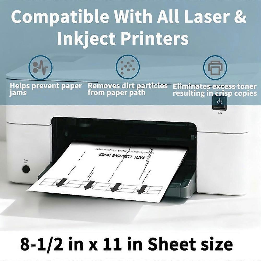 20Pack Printer Cleaning Sheets for Enhanced Print Quality and Maintenance, for Multiple Devices
