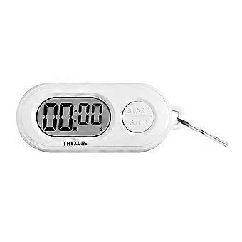 Mini Digital Countdown Timer Stopwatch Keychain Portable Pocket Size Clock compatible with Cooking Sports Training Classroom Gadgets